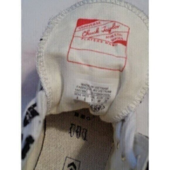 Converse women's size 5 Custom Chuck Taylor Cheetah Print Hi-Top sneakers - Picture 6 of 9